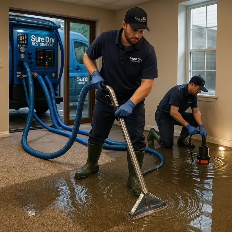 Water Extraction and Removal process in Rindge, NH